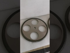 Meule CBN électroplaquée 350mm*10mm*32mm*R1.5*R8.5 B181 pour denture de scie