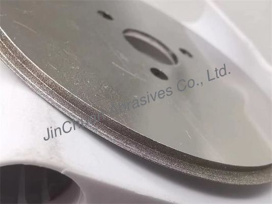 B46 Electroplated CBN Grinding Wheel For Cutting Carbide 80 1152.5 0.4