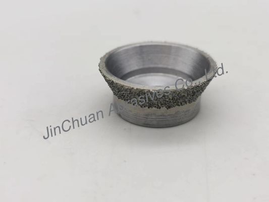 High Durability Sintered Diamond Wheels 30mm Brazed Customized Hardness