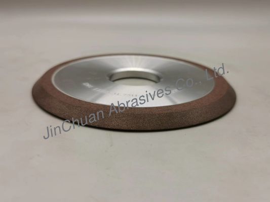 1EE1 Resinoid League Diamond Grinding Wheel For Tugnsten Carbide Wet Work