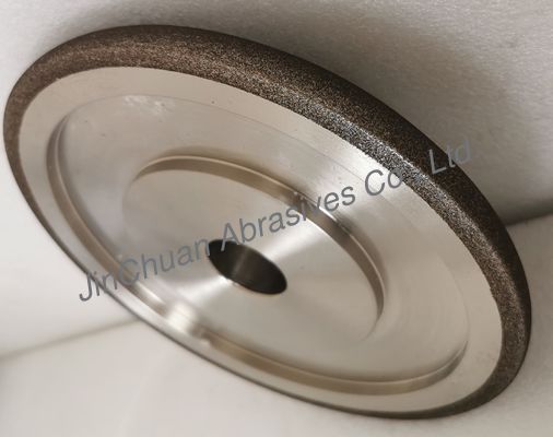 8" Amber 203.2mm*23mm*31.75mm WM 10/30 B181 Electroplated CBN Grinding Wheel