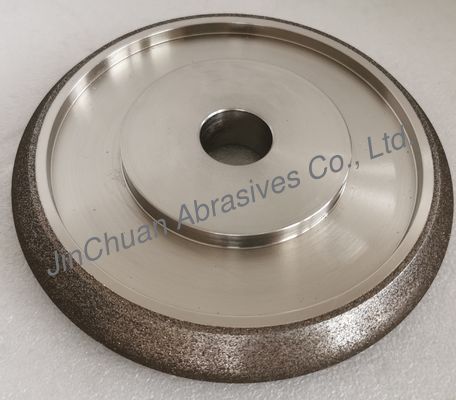 8" Amber 203.2mm*23mm*31.75mm WM 10/30 B181 Electroplated CBN Grinding Wheel