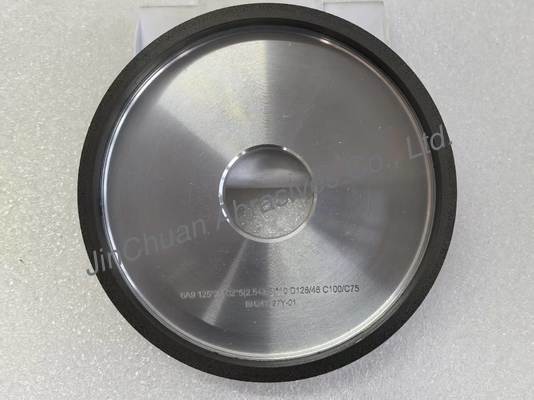 Double Grits 6A9 Diamond Grinding Wheel With 2 Different Grains D126/D46