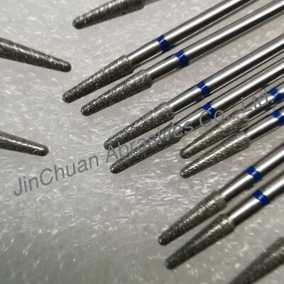Qualité  Customed 3-Layer Electroplated Diamond Low-Speed Burs For Dentistry Usine