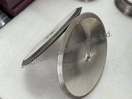 Qualité  Electro CBN Chamfering Wheels 1E1 For Chamfering And Grooving Usine