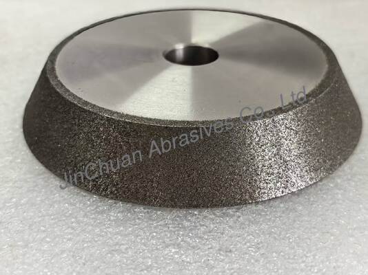 Qualité  Electro Bonded Grinding And Chamfering Wheels With Amber Color Cbn Electroplated Wheel Usine