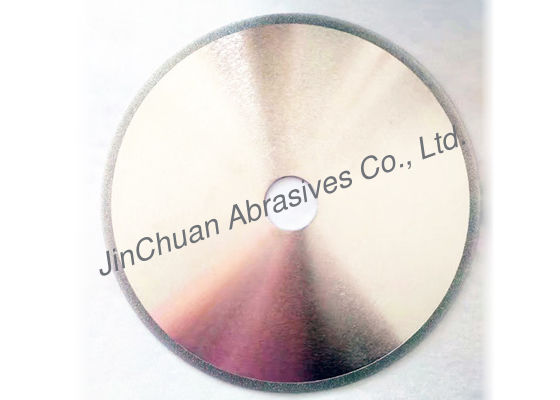 Electroplated diamond cutting blade used for cutting asbestos graphite cast iron and so on with high effiency