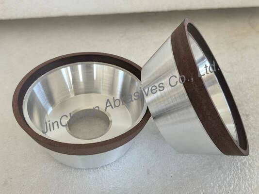Resin Bond Diamond Grinding Wheel 11V9 100*40*31.75*3*10 D107,C100