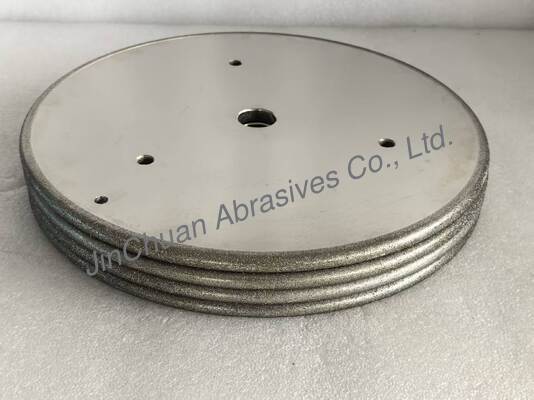 Electro Bonded Diamond  Wheels As Electroplated Grinding Disc With Radius