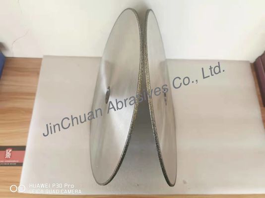 Gray Electroplated Diamond Grinding Wheels With Steel Body Cutting Blade D40/45