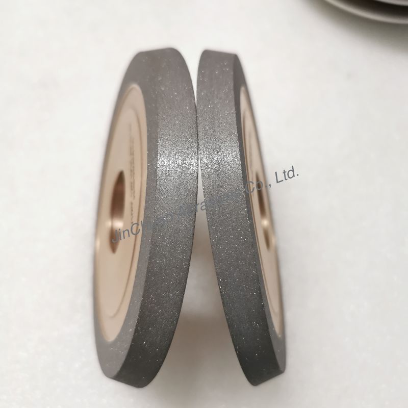 Resin And Metal Hybrid Bond Diamond Grinding Wheel 1V1/20° 125*10*31.75*10mm D91  Higher Efficiency, Longer Life And Shape Retention