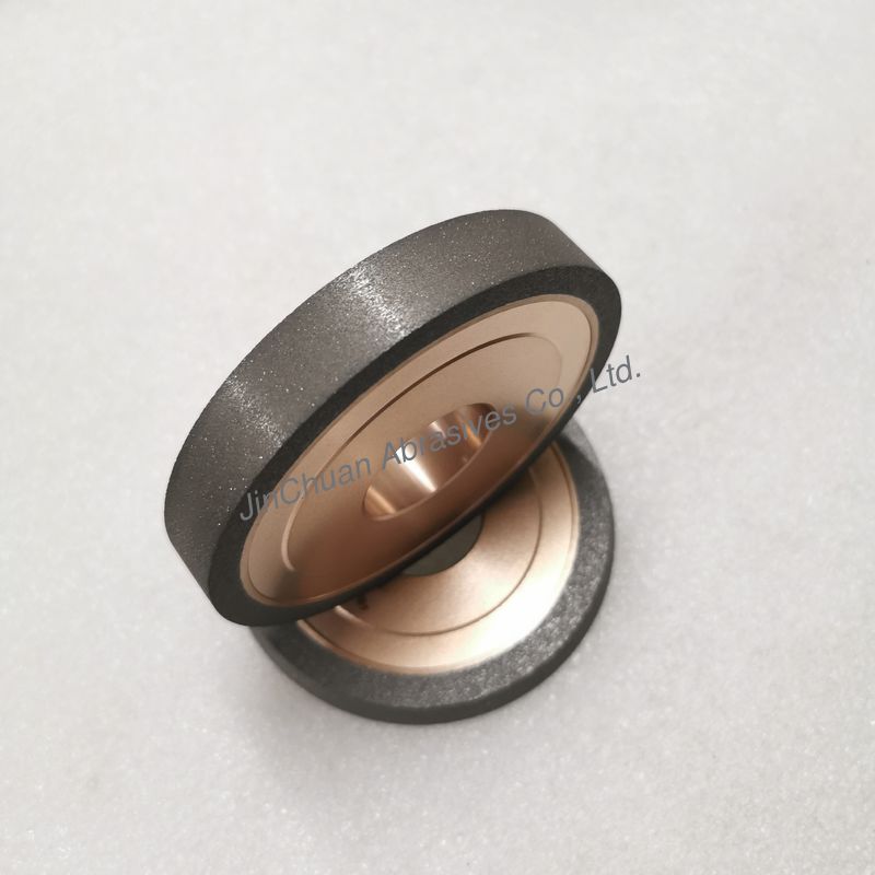 Resin And Metal Hybrid Bond Hybrid 1A1 100*15.88*31.75*6mm D91 Diamond Grinding Wheel  Higher Efficiency Longer Life