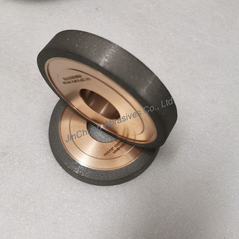 Resin And Metal Hybrid Bond Hybrid 1A1 100*15.88*31.75*6mm D91 Diamond Grinding Wheel  Higher Efficiency Longer Life
