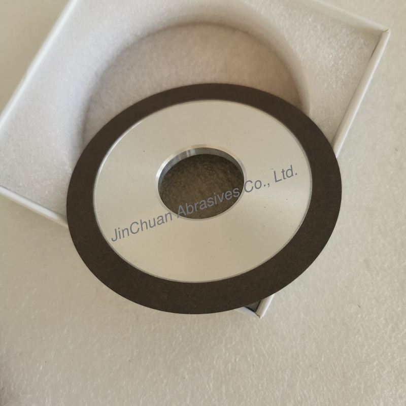 1V1/60° 100*6T*31.75*10mm  Resin Bond CBN Grinding Wheel For Precision Grinding And Polishing
