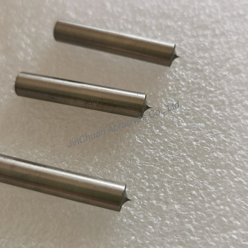 Non-Standard Customized Electroplated Diamond Grinding Bit 2.5*R2.5*30T*5mm Grit1200 For Deburring