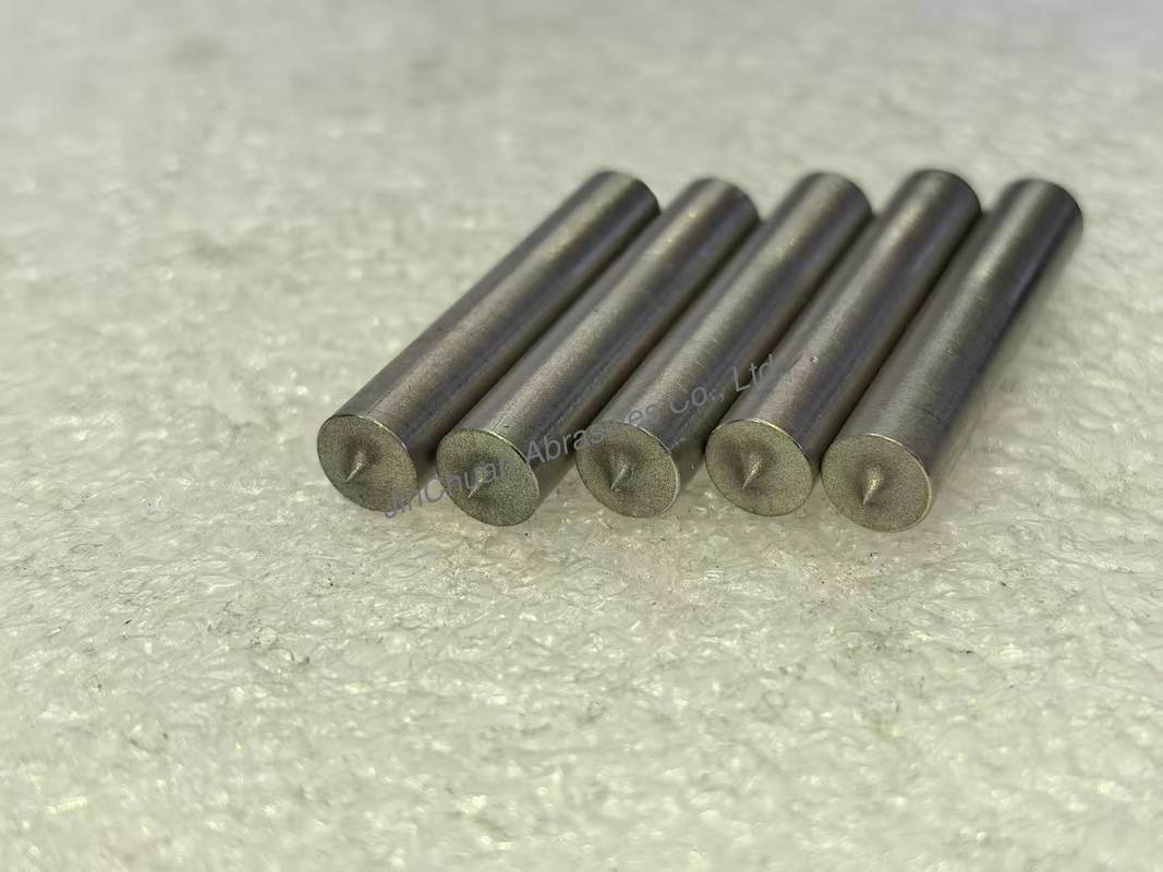 Non-Standard Customized Electroplated Diamond Grinding Head 2.5*R2.5*30T*5mm Grit1200 For Deburring
