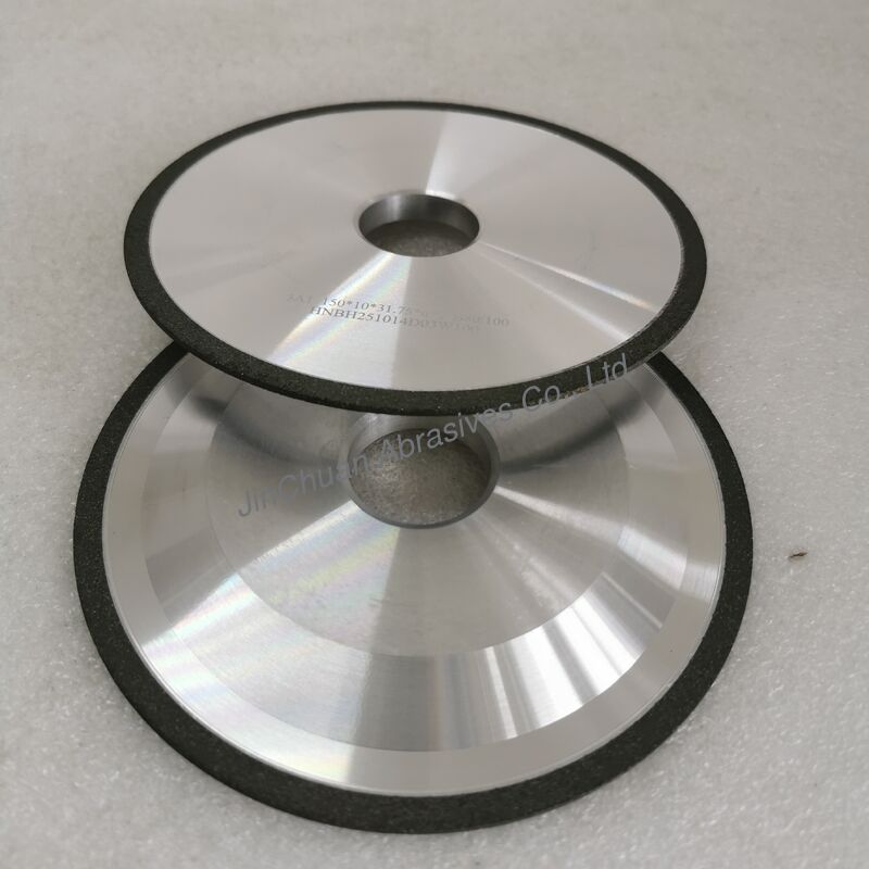 3A1 Resin  Bond CBN Grinding Wheel  150*10*31.75*6*2mm B80/100