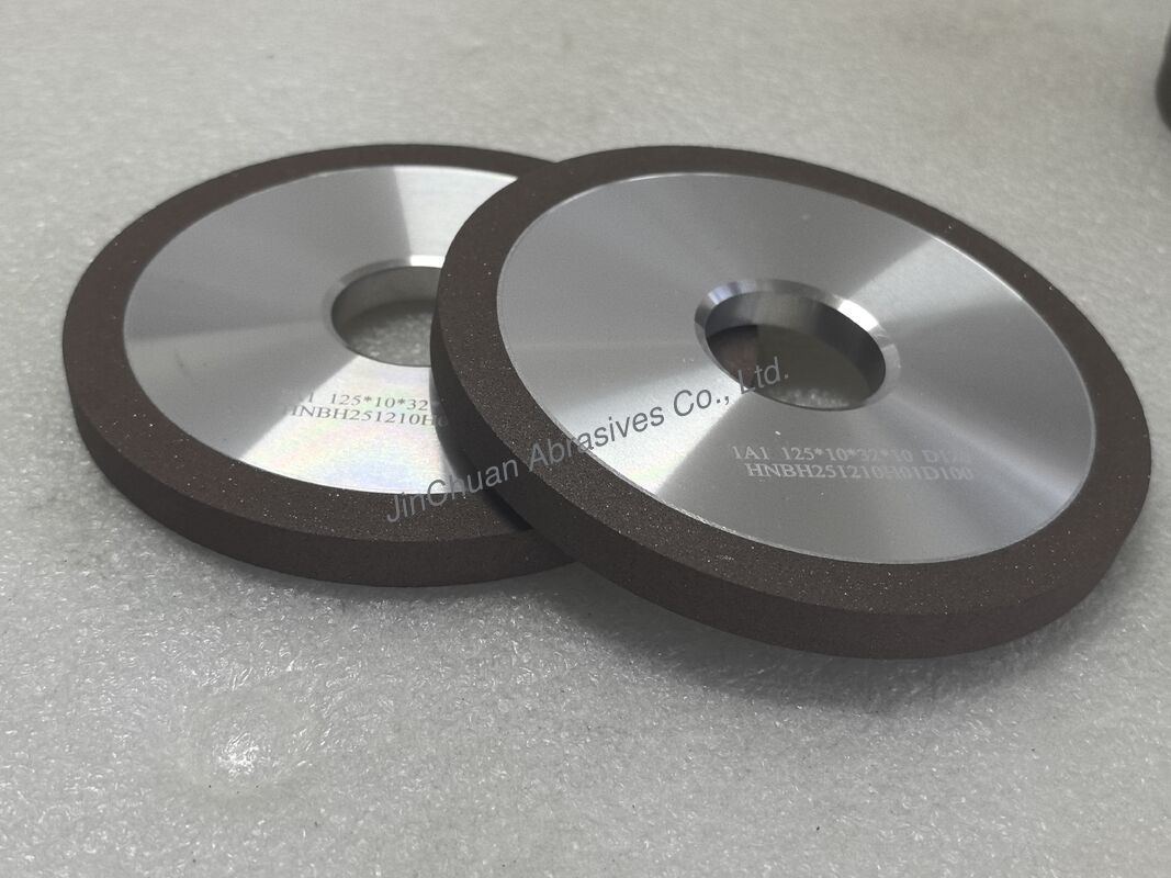 1A1 125*10T*32*10mm  D126 Dry Resin-Bonded Diamond Grinding Wheel For Cemented Carbide