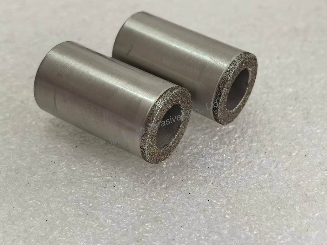 Cylinder Electroplated CBN Grinding Wheel, Diameter 20mm, Grit Number B151