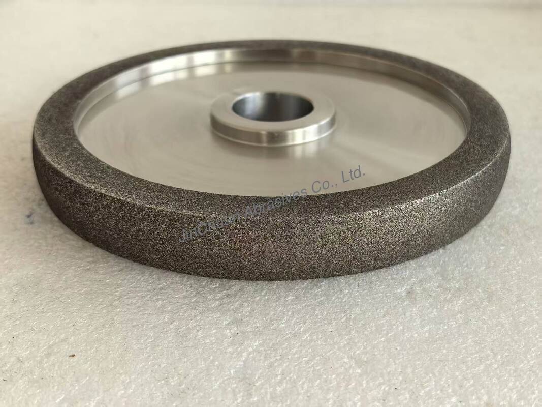Customized Electroplated CBN Grinding Wheel, Diameter 184mm, Grit Number B213