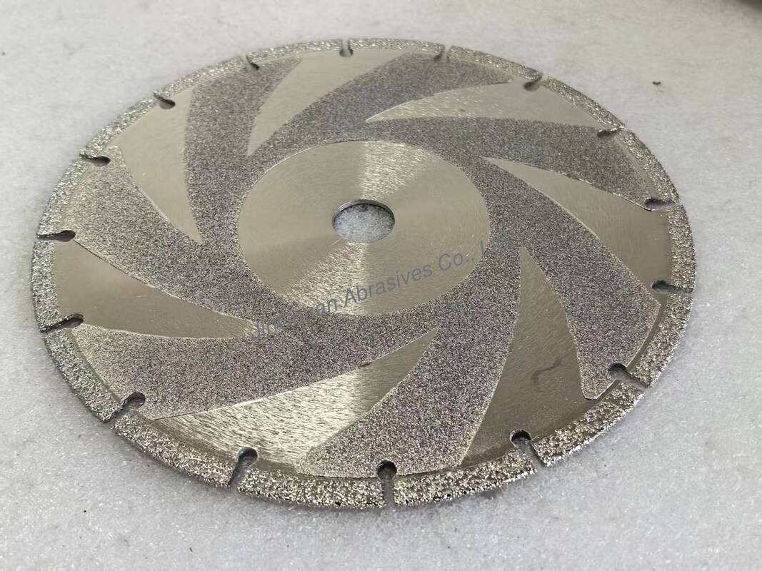 electroplated diamond grinding wheels, diameter 230mm, grit number D35/40