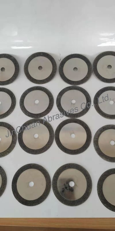 One Sided Coated Electroplated CBN Sharpening Wheels Disc For Cutting Steel