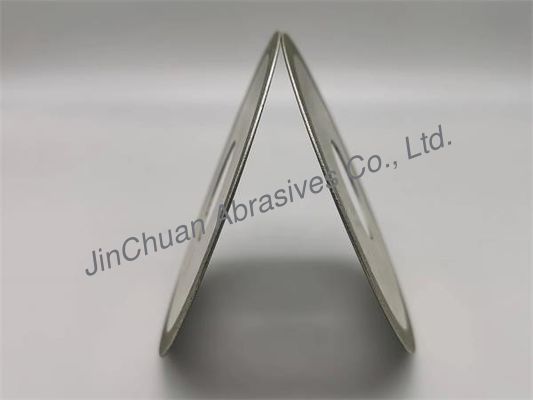 Diamond Grinding Wheels Cutting Blade plaqué argenté pour 1A1 100mm*0.8mm*7mm