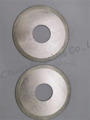 Diamond Grinding Wheels Cutting Blade plaqué argenté pour 1A1 100mm*0.8mm*7mm