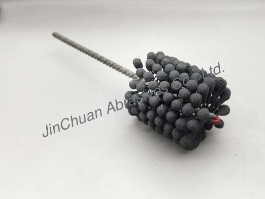 Aiguiser flexible de carbure de silicium du cylindre 60*80*200 balayent la poussière abrasive 600