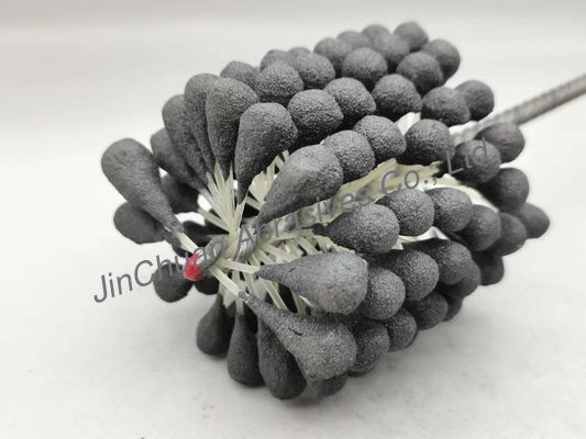 poussière abrasive cubique aiguisante flexible de la nitrure de bore de brosse de 80*80*200mm 80