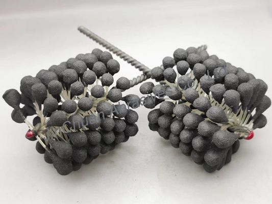 poussière abrasive cubique aiguisante flexible de la nitrure de bore de brosse de 80*80*200mm 80