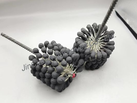 poussière abrasive cubique aiguisante flexible de la nitrure de bore de brosse de 80*80*200mm 80