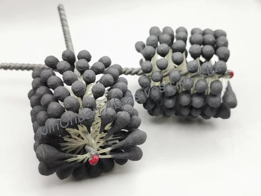 poussière abrasive cubique aiguisante flexible de la nitrure de bore de brosse de 80*80*200mm 80