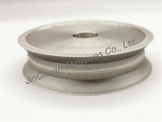 La fente a plaqué Diamond Grinding Wheels Diameter 100 12 19 49 l'angle D400
