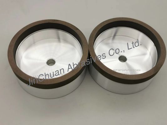 6A2 la résine Diamond Grinding Wheel Edge Polishing a collé la forme D181 de tasse