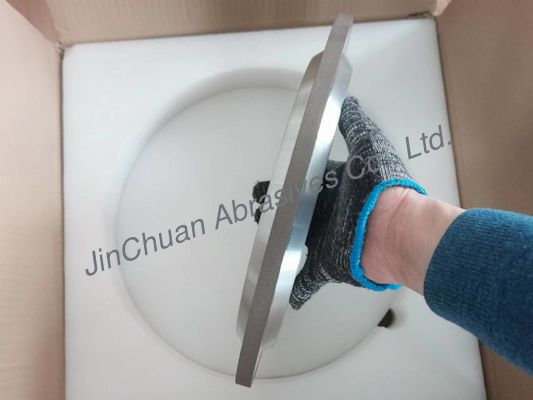 14a1 Diamond Grinding Wheel Grooved Tungsten usine pour affiler des lames de scies de carbure 350mm