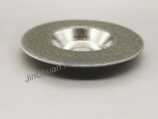 roue de tasse de BCN plaquée par 100mm Diamond Wheel For Carbide Grinding 23 * 1mm