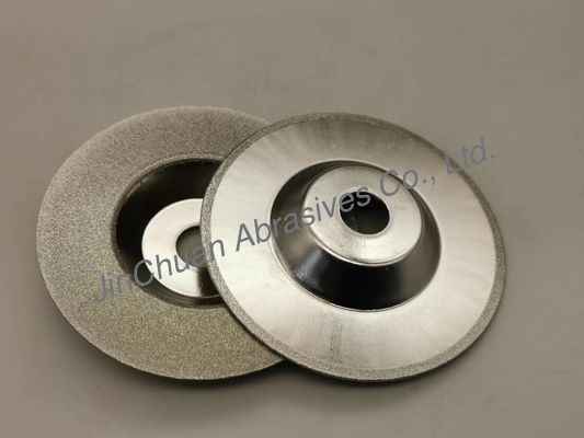 roue de tasse de BCN plaquée par 100mm Diamond Wheel For Carbide Grinding 23 * 1mm