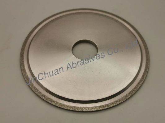 Affilant la forme de v D125 de R0.5 150 * 5 de BCN Diamond Grinding Wheel 68 * 29