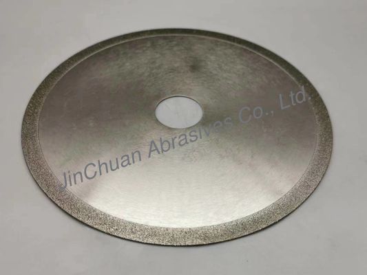 Diamond Grinding Wheel plat argenté 200mm*1.0mm*31.75mm*10mm pour industriel