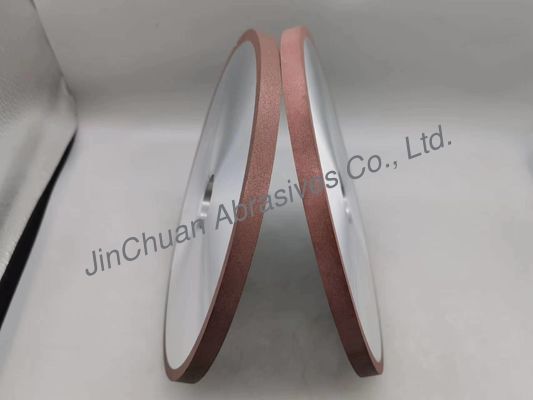 L'appartement de roue de D200 Grit Resin Bonded Diamond Grinding forment en aluminium