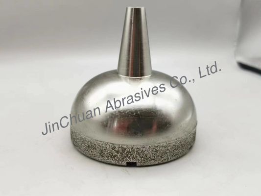 Poussière abrasive plaquée adaptée aux besoins du client du peu de perceuse de diamant D40/45