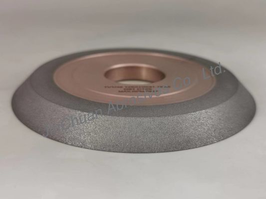 Résine hybride de Diamond Grinding Wheels 1v1 de lien pour la commande numérique par ordinateur fraisant 125*10*31.75*6 millimètre