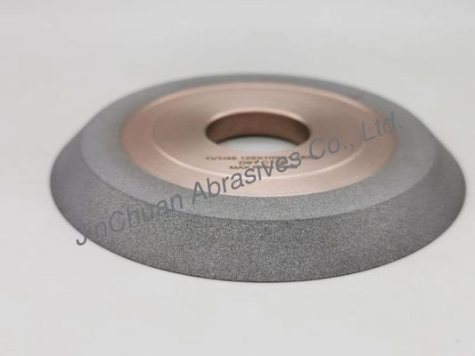Résine hybride de Diamond Grinding Wheels 1v1 de lien pour la commande numérique par ordinateur fraisant 125*10*31.75*6 millimètre