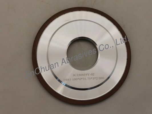 broyeur collée Diamond Grinding Wheel Sharpening Tools D91 de la résine 14a1