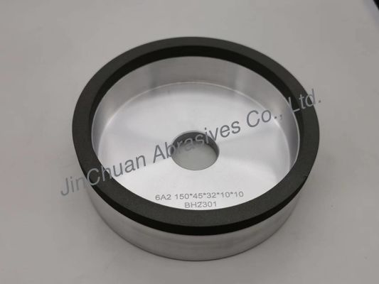 Meule de forme de tasse pour la résine en acier de BCN de HSS 6A2 150mm