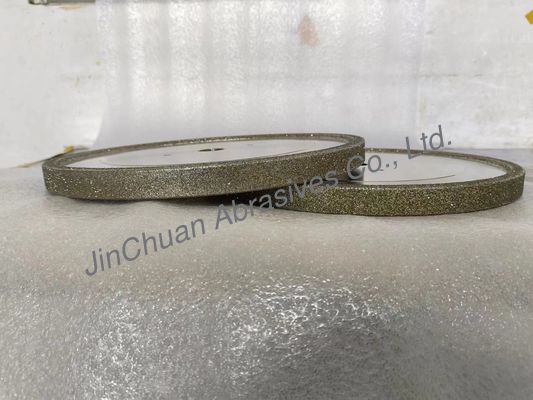 Roue de meulage électro-cast Iron Diamond pour les travaux de coulée 9A1 355mm