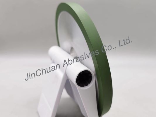 1V1 Roues de meulage liées à la résine 10 degrés rayon de bord roues diamantées