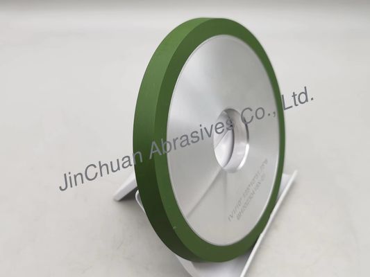 1V1 Roues de meulage liées à la résine 10 degrés rayon de bord roues diamantées