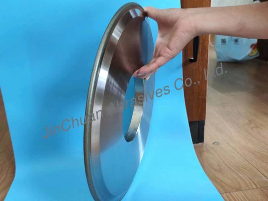 14F1 Roues de meulage au diamant électroplaquées Diamètre d'acier 350 D80/100
